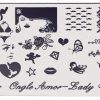 Lady - Plaque de stamping