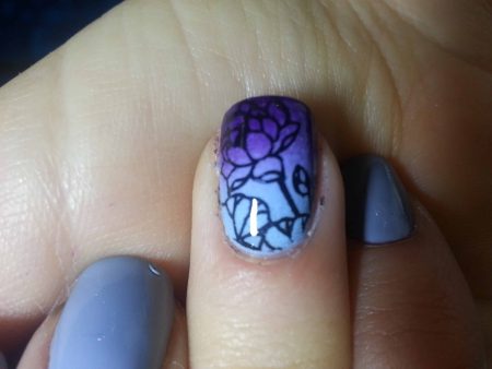 Vernis Stamping Violet -