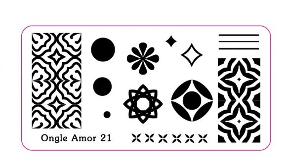 Plaque n°21 ONGLE AMOR