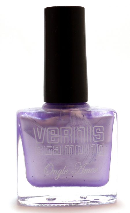 Vernis Stamping Violet Nacré -