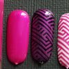 Vernis Stamping Exellence Nail Art ROSE FLUO