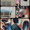 Vernis Stamping Exellence Nail Art BLEU METAL MOYEN