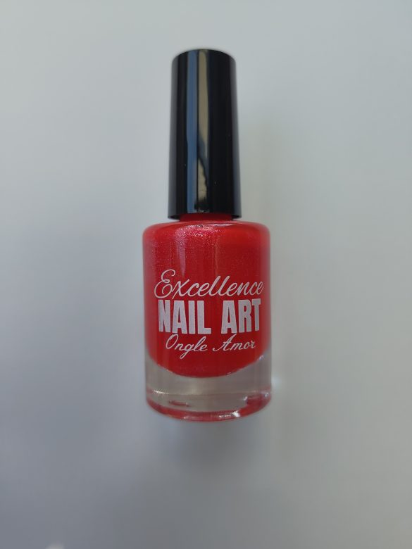 Vernis Stamping - Rouge Pailleté - Excellence Nail Art