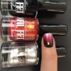 Vernis Stamping - Rouge Pailleté - Excellence Nail Art – Image 2