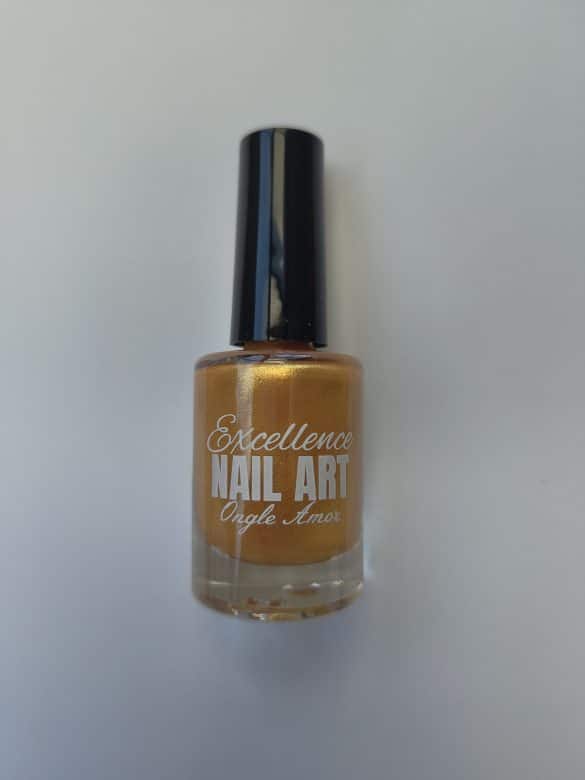 Vernis Stamping - Doré irisé - Excellence Nail Art