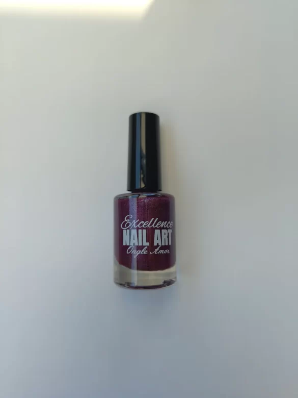 Vernis Stamping - Bordeaux irisé - Excellence Nail Art