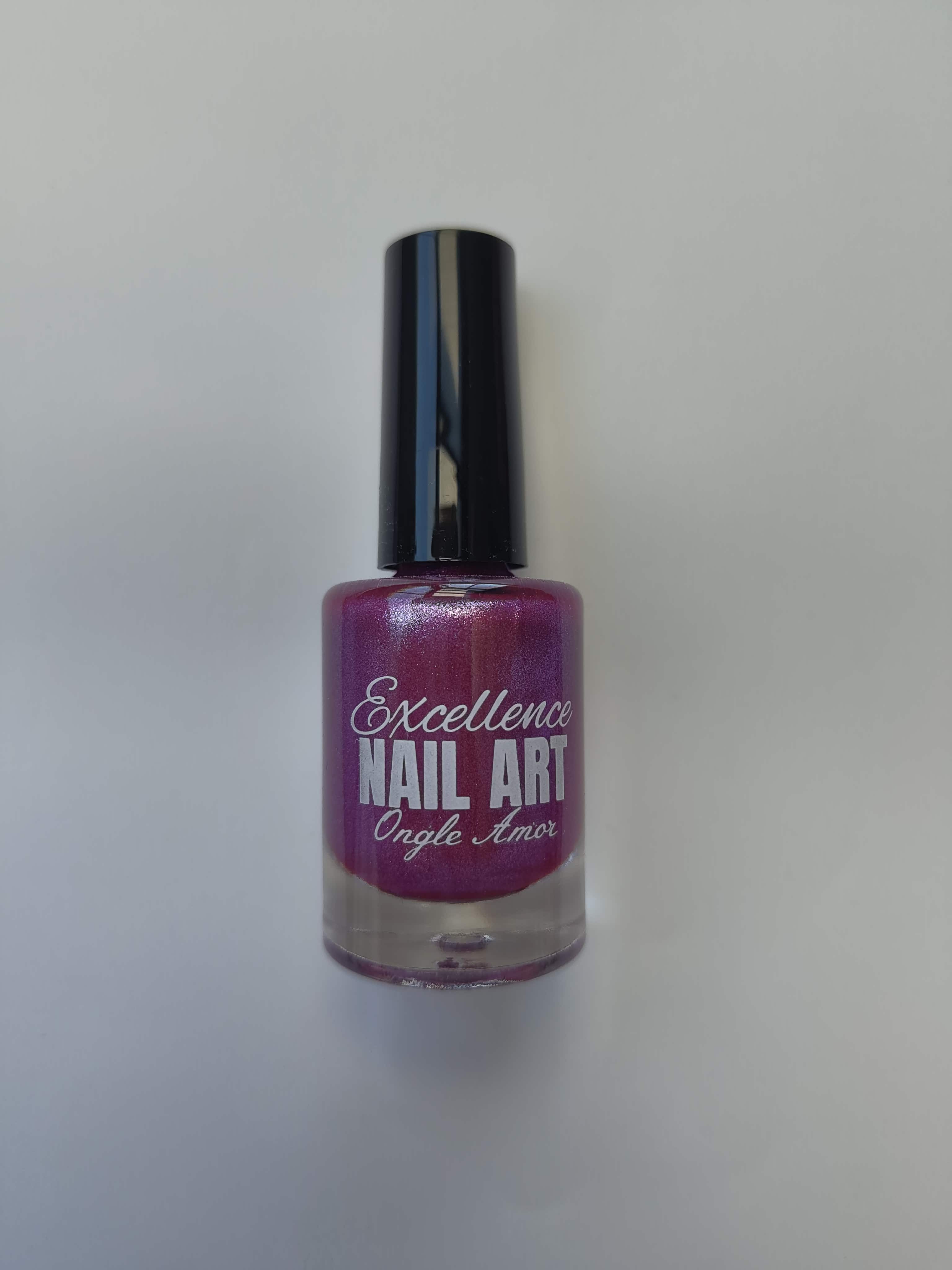 Vernis Stamping - Prune irisé - Excellence Nail Art